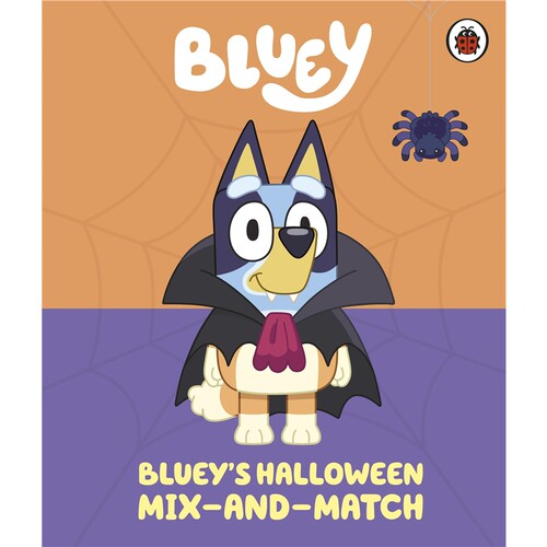 现货 布鲁伊的万圣节混搭书 Bluey: Bluey’s Halloween Mix-and-Match 英文原版 上海外文 9780241728574