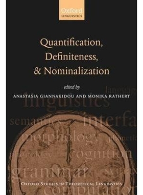 按需印刷Quantification, Definiteness, and Nominalization[9780199541096]