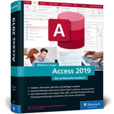 预订【德语】 Access 2019:Das umfassende Handbuch. Tabellen, Formulare, Berichte, Datenbankdesign