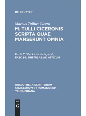 按需印刷DEG Epistulae ad Atticum[9783598712081]