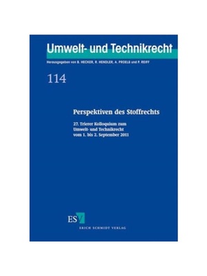 预订【德语】Perspektiven des Stoffrechts:27. Trierer Kolloquium zum Umwelt- und Technikrecht vom 1. bis 2. September 201