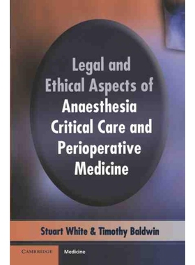 按需印刷CBG Legal Ethic Anas Crit Care Peri Med[9781841102092]