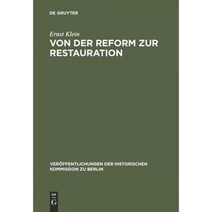 按需印刷DEG Von der Reform zur Restauration[9783110004601]