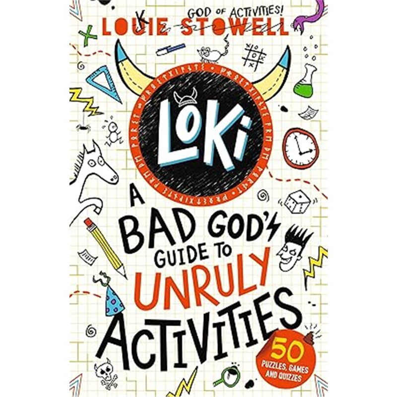 现货Loki 洛基: A Bad God's Guide to Unruly Activities  洛基日记特别版 不羁活动指南  解谜益智