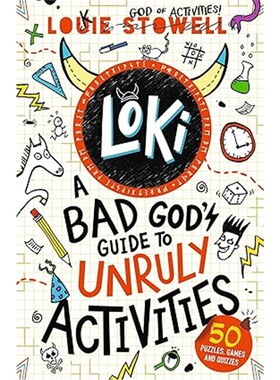 现货Loki 洛基: A Bad God's Guide to Unruly Activities  洛基日记特别版 不羁活动指南  解谜益智