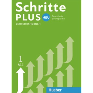 plus Neu  Lehrerhandbuch. 预订 9783193110817 Schritte Bd.1 德语