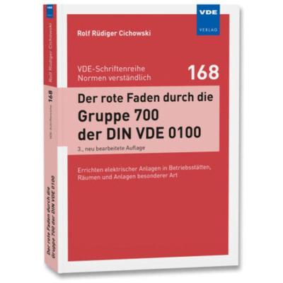 预订【德语】 Der rote Faden durch die Gruppe 700 der DIN VDE 0100:Errichten elektrischer Anlagen
