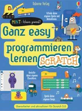 预订【德语】 MINT Wissen gewinnt: Ganz easy programmieren lernen Scratch[9781789413069]