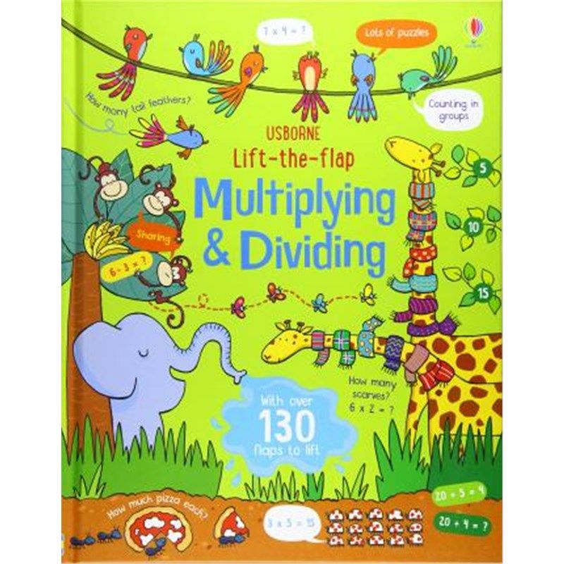 预订lift the flap multiplying and dividing