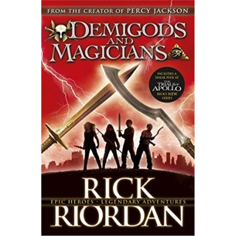 Demigods and Magicians 英文原版 波西杰克逊 半神人和魔术师 英语课外阅读小说读物 青少年奇幻文学