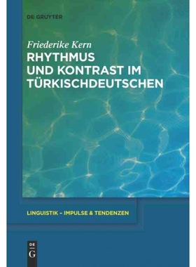 按需印刷DEG Rhythmus und Kontrast im Türkischdeutschen[9783110296495]