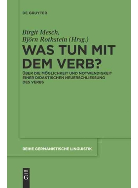 按需印刷DEG Was tun mit dem Verb?[9783110578980]