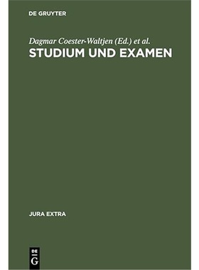 预订【德语】Studium und Examen