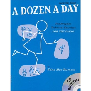 预订A Dozen a Day Book 1 + CD Primary
