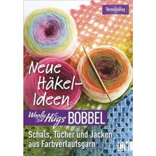 Hugs Farbv aus Schals 德语 Woolly Tücher Neue Bobbel Jacken 预订 Häkel und Ideen