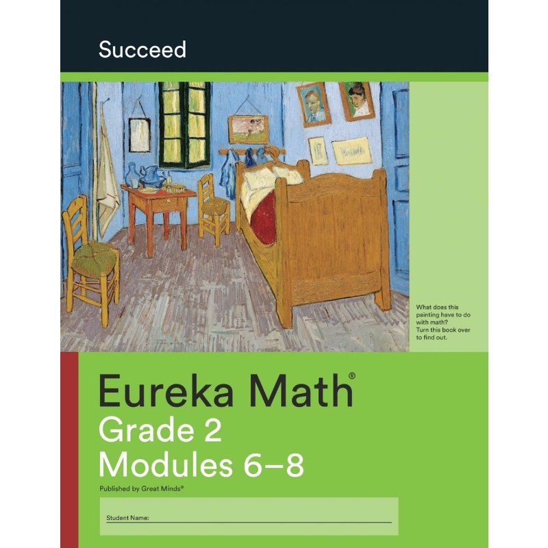 预订Eureka Math Grade 2 Succeed Workbook #3 (Modules 6-8)
