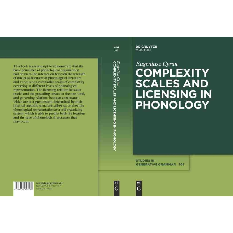 按需印刷DGYT Complexity Scales and Licensing in Phonology[9783110221497]
