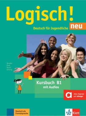 预订【德语】 Logisch! Neu - Kursbuch B1[9783126052214]