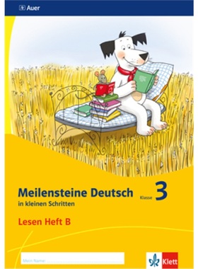 预订【德语】 Meilensteine Deutsch in kleinen Schritten 3. Lesestrategien - Ausgabe [9783120071273]