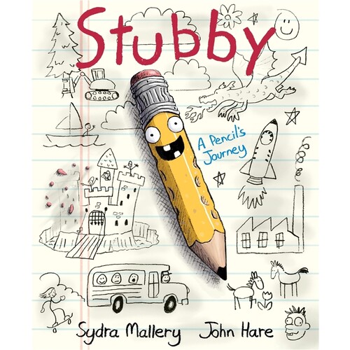现货 小铅笔Stubby的旅程 Stubby: A Pencil's Journey 英文原版 上海外文 9780062364319