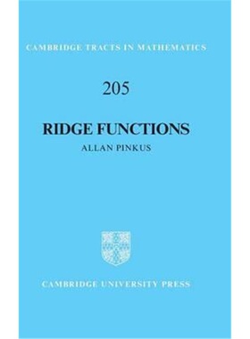 按需印刷不退不换Ridge Functions[9781107124394]