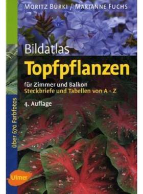 预订【德语】 Topfpflanzen:Für Zimmer und Balkon. Steckbriefe und Tabellen von A-Z