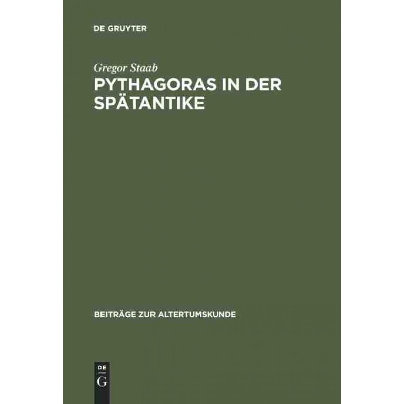 按需印刷不退不换DEG Pythagoras in der Sp?tantike[9783598777141]
