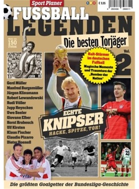 预订【德语】 Sportplaner Fussball Legenden Vol. 2[4260466396611]