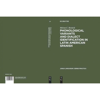 按需印刷DGYT Phonological Variants and Dialect Identification in Latin American Spanish[9789027932273]