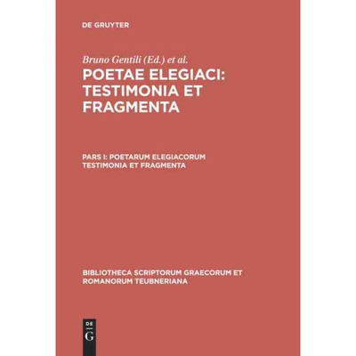 按需印刷不退不换DEG Poetarum elegiacorum testimonia et fragmenta[9783598717017]
