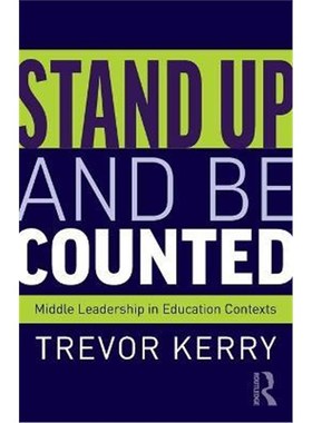按需印刷Stand Up and Be Counted: Middle Leadership in Education Contexts[9780367553142]