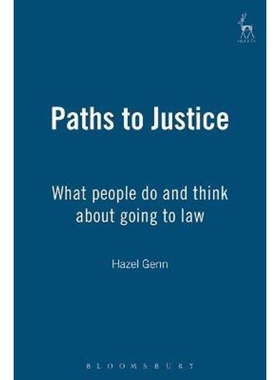 按需印刷不退不换Paths to Justice[9781841130392]