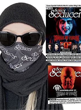 预订【德语】 Sonic Seducer +  Titelstory Cradle of Filth + 2 Audio-CD + Stillvolle Mund-Nasen-Abdeckung:+  Cradle Of Fil