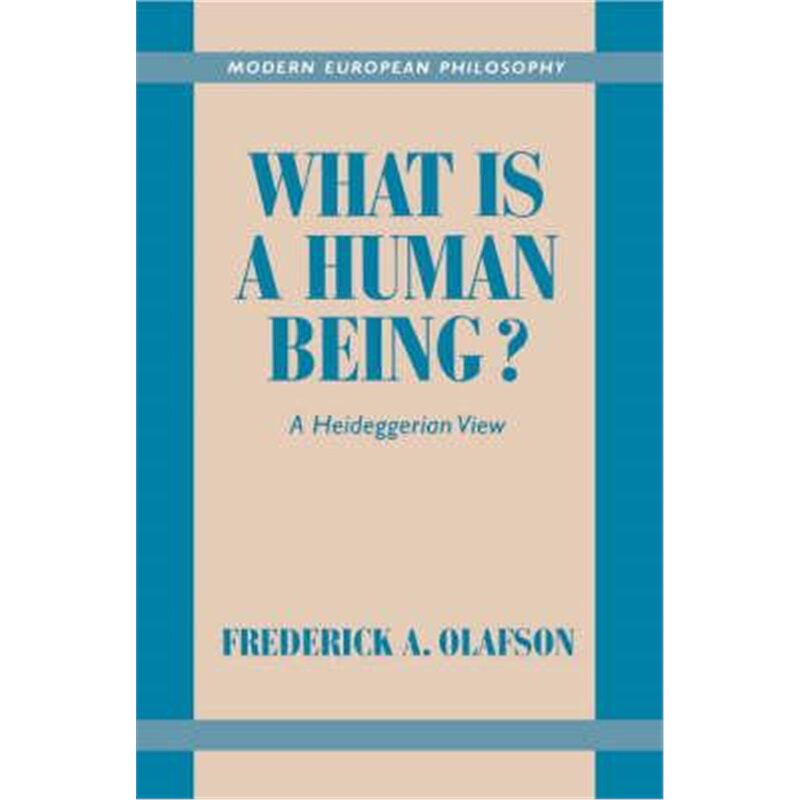 预订what is a human being?:a heideggerian view