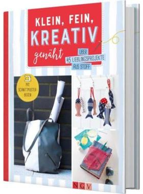 预订【德语】 Klein, fein, kreativ genäht:Über 45 Lieblingsprojekte aus Stoff