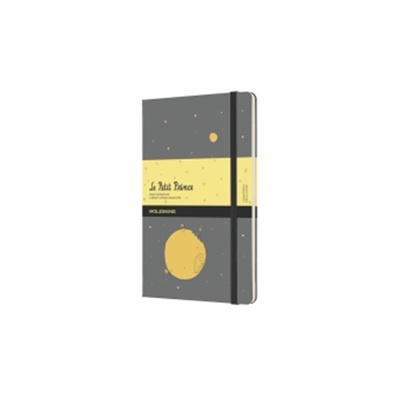 预订【德语】 Moleskine Notizbuch - Der kleine Prinz, Large/A5, Blanko, Grau[8056420857313]
