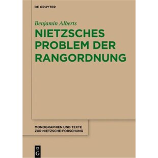 预订【德语】Nietzsches Problem der Rangordnung: