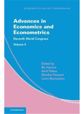 按需印刷Advances in Economics and Econometrics: Volume 2:Eleventh World Congress[9781108414982]