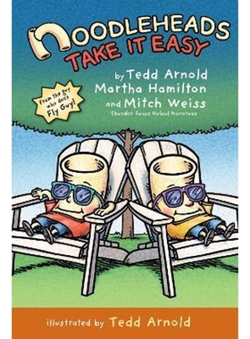 英文原版漫画 Noodleheads Take It Easy (#7) 面条头 趣味英语绘本诙谐幽默全彩漫画英文原版进口儿童图书 上海外文书店