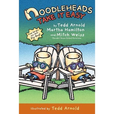 英文原版漫画 Noodleheads Take It Easy (#7) 面条头 趣味英语绘本诙谐幽默全彩漫画英文原版进口儿童图书 上海外文书店