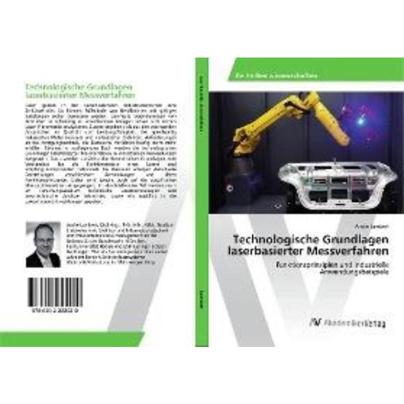 预订【德语】 Technologische Grundlagen laserbasierter Messverfahren:Funktionsprinzipien und indu 书籍/杂志/报纸 科普读物/自然科学/技术类原版书 原图主图