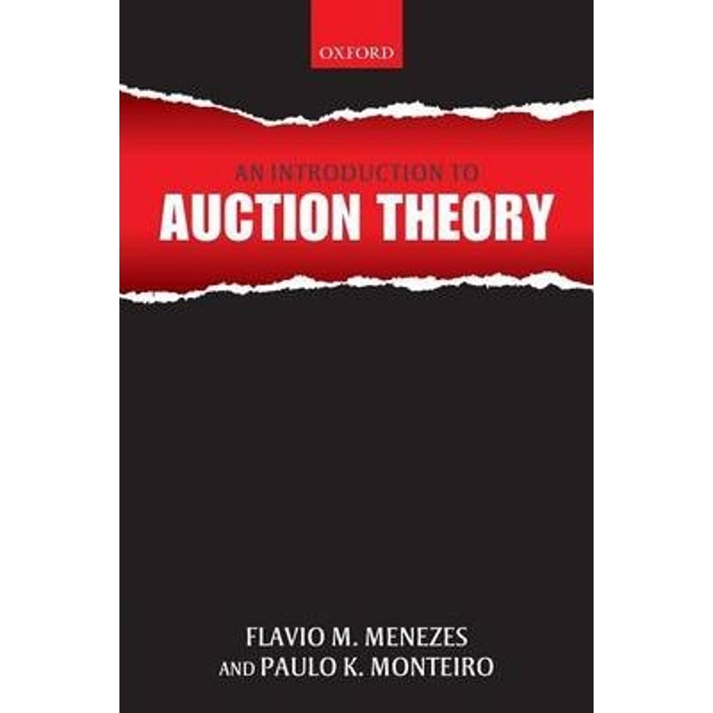 按需印刷An Introduction to Auction Theory[9780199275991] 书籍/杂志/报纸 经济管理类原版书 原图主图