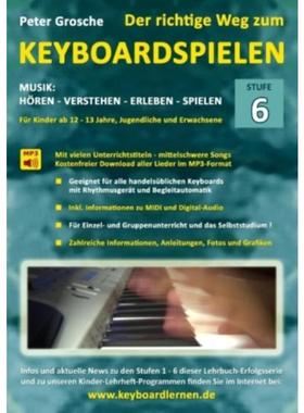 预订【德语】 Der richtige Weg zum Keyboardspielen (Stufe