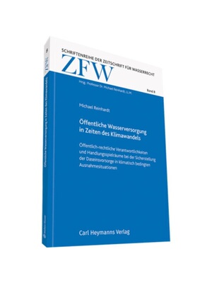 预订不退不换德语?ffentliche Wasserversorgung in Zeiten des Klimawandels:- ?ffentlich-rechtliche Verantwortlichkeiten und