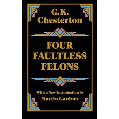 预订不退不换Four Faultless Felons[9780486258522]