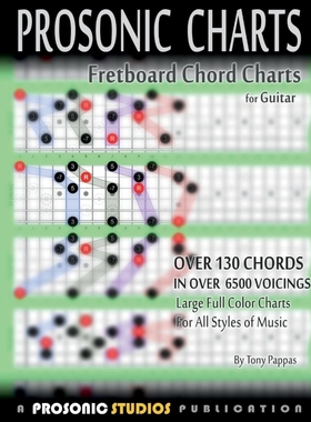 按需印刷Fretboard Chord Charts for Guitar[9780988963962]