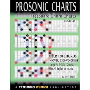 按需印刷Fretboard Chord Charts for Guitar[9780988963962]