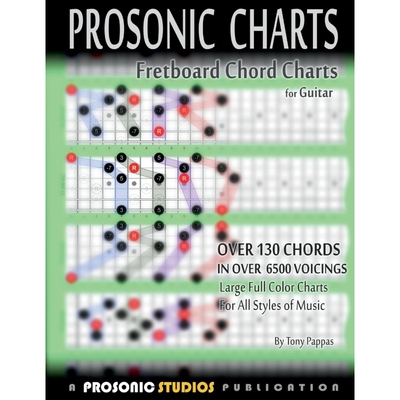 按需印刷不退不换Fretboard Chord Charts for Guitar[9780988963962]