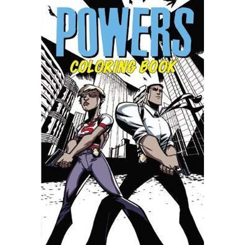 预订powers coloring book