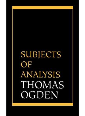 按需印刷不退不换Subjects of Analysis[9781568211855]